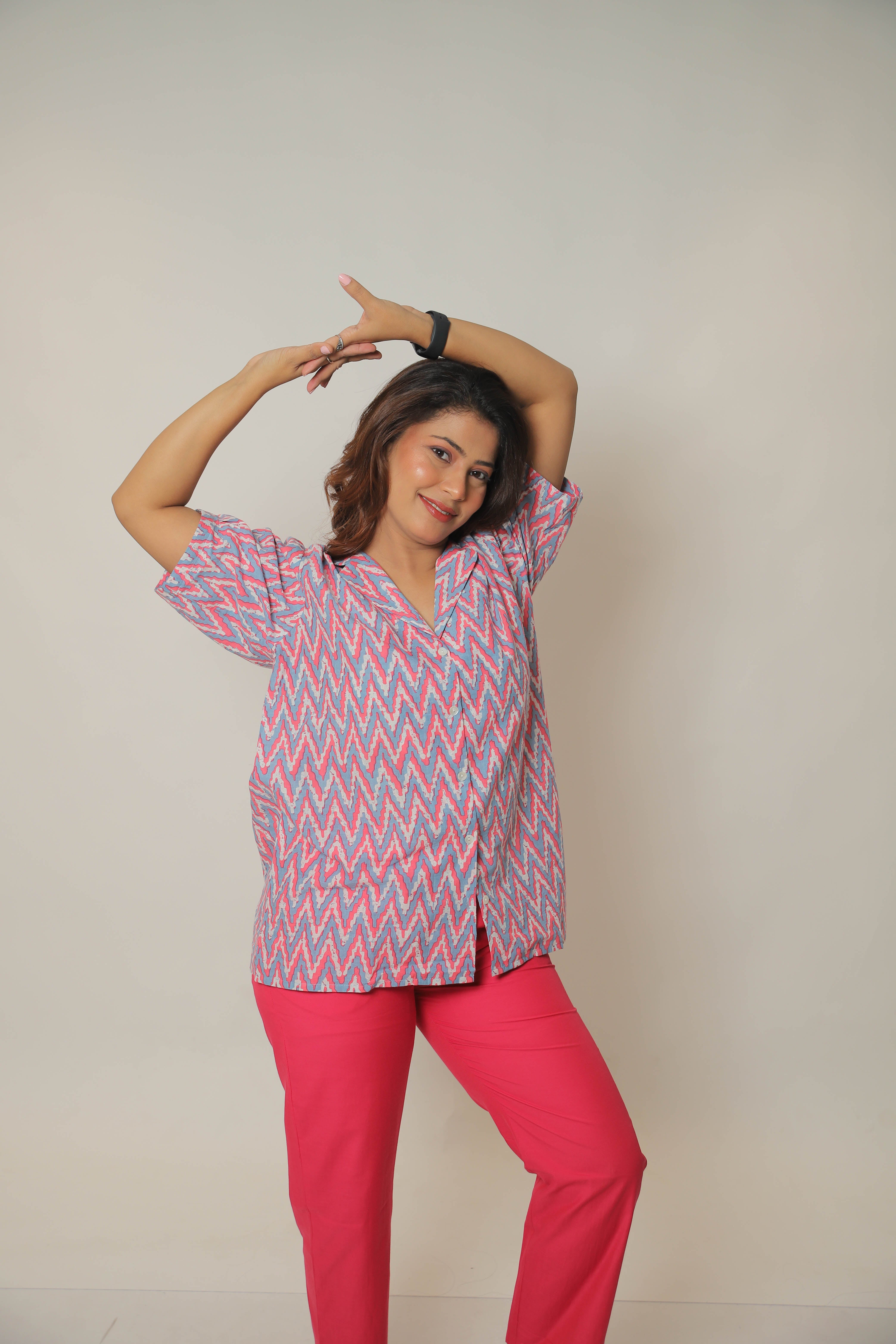 Chevron Blush (CD04)