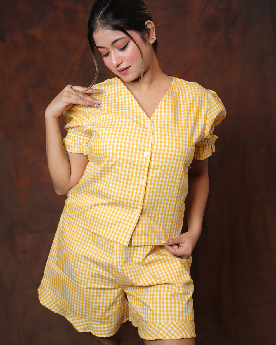 Yellow Gingham